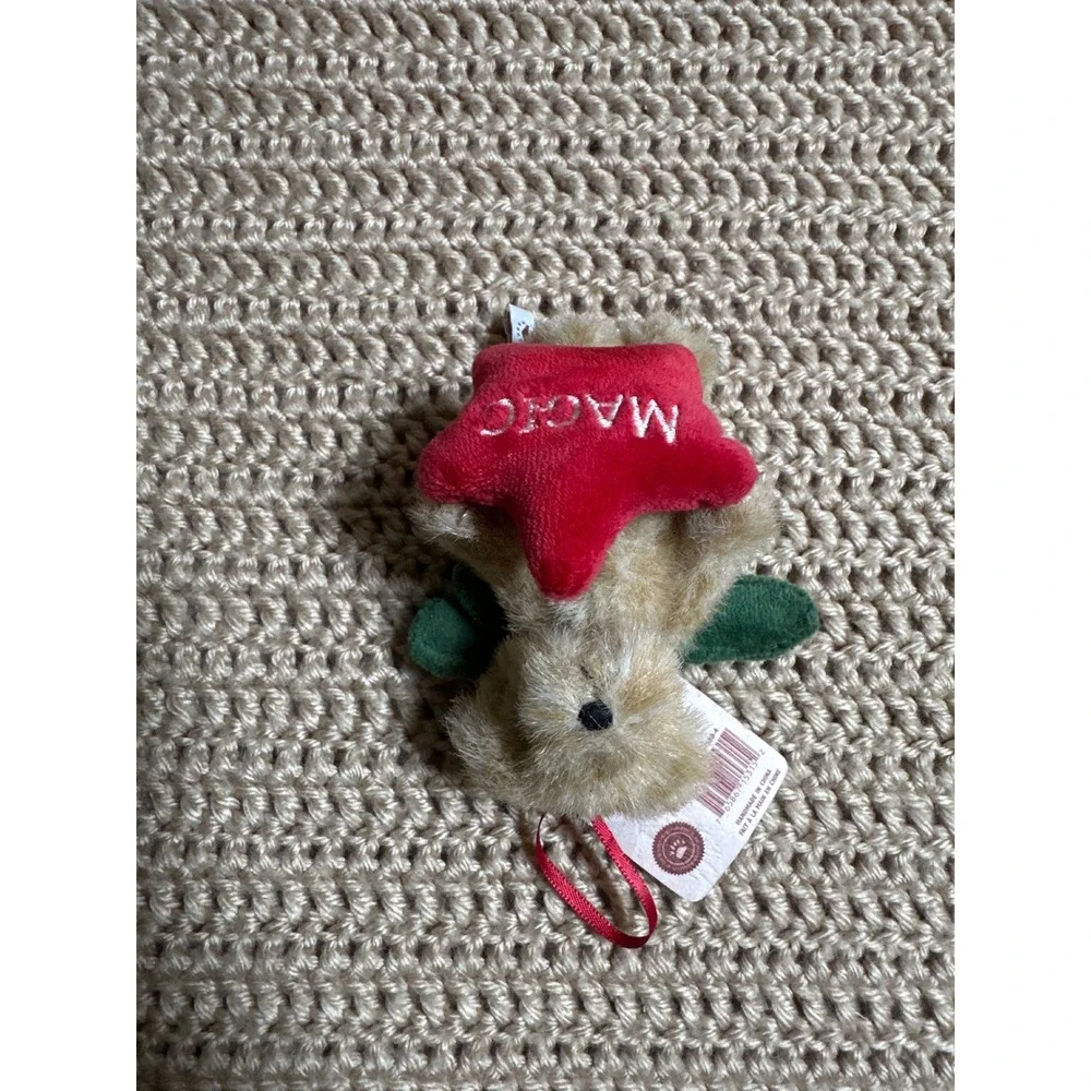 Boyds Bears Angel Magic Star Plush Ornament Articulated Head Bean Collection